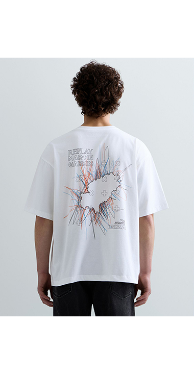 REPLAY &times; MARTIN GARRIX グラフィックTEE IBIZA ISLAND 詳細画像